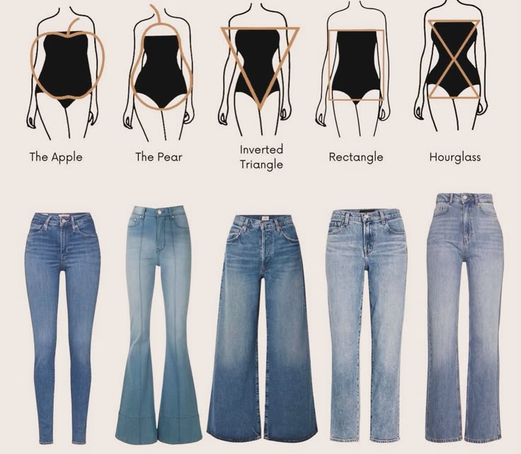 how to style jeans for every body type